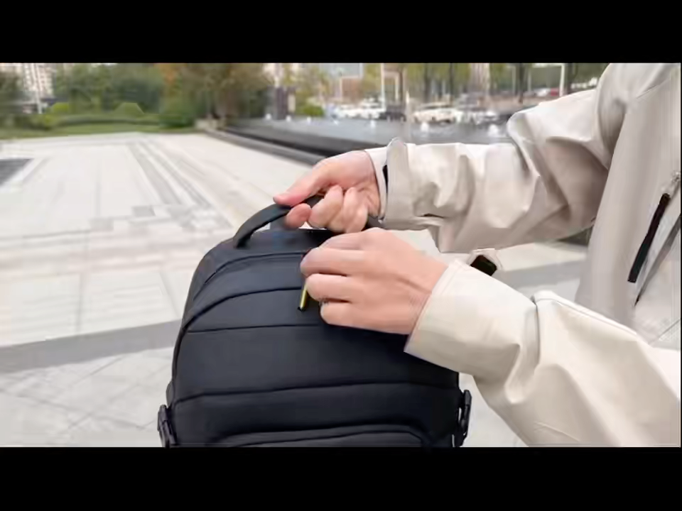 Alta Qualidade Grande Capacidade Mochila Laptop Resistente À Água, Mochila De Viagem De Negócios Multifuncional Para Viagens De Negócios