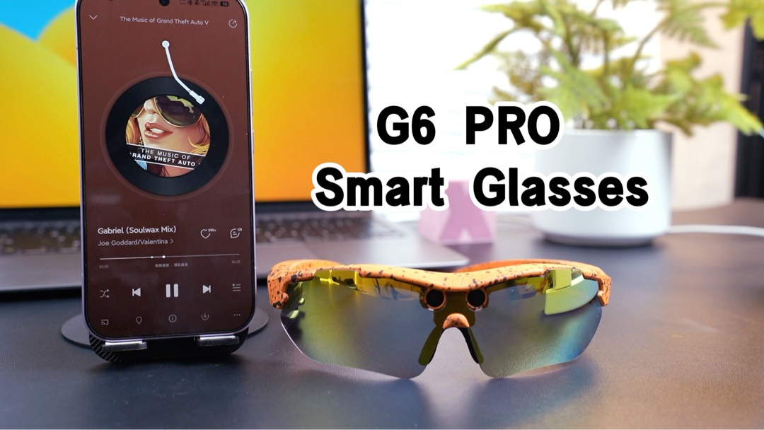 Intelligente Bluetooth-Brille Mehrsprachige KI-Übersetzung Intelligente Brille Radfahren Sport