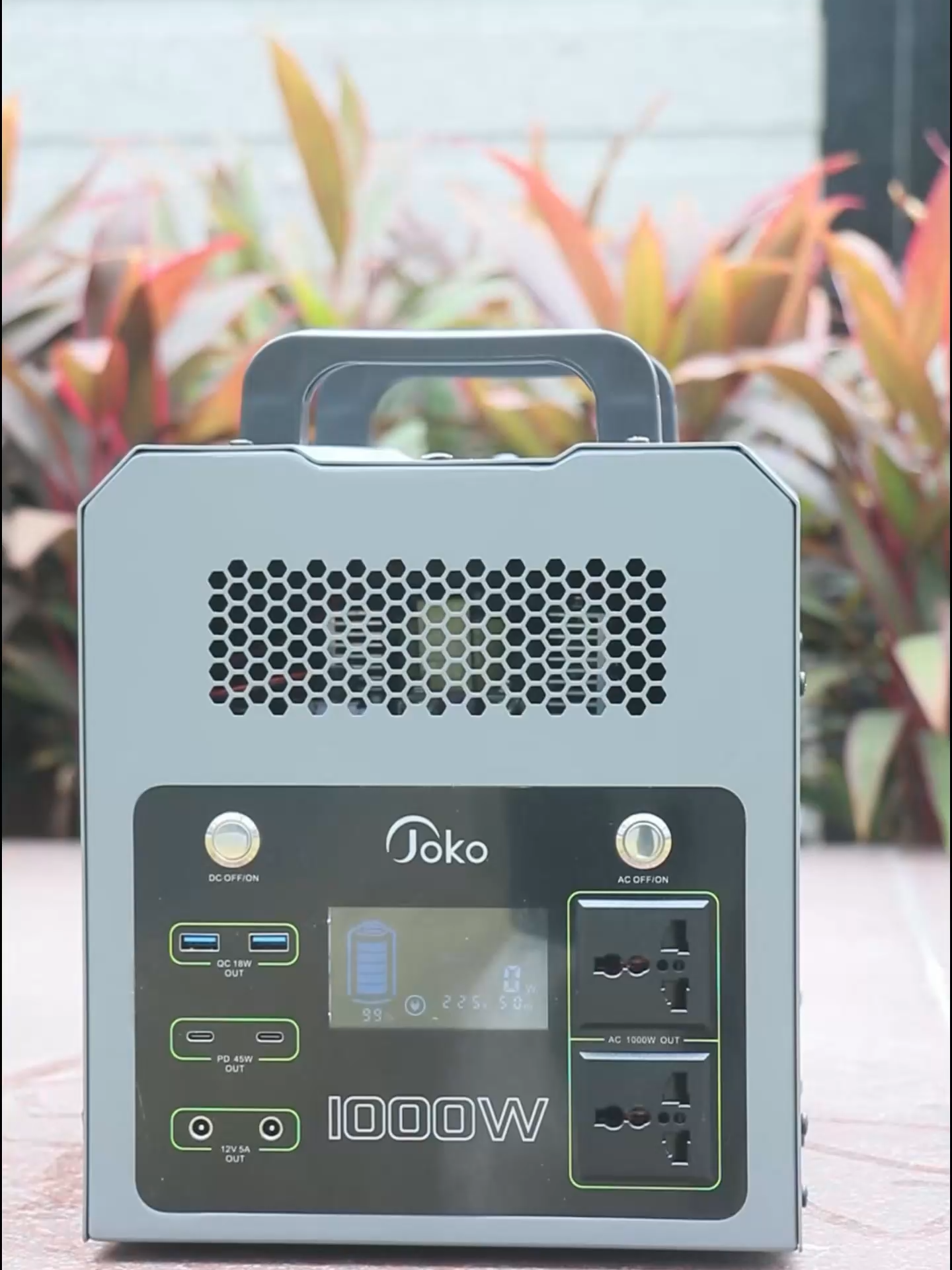 JOKO Station d'alimentation portable originale 1000W 628000mAh Haute capacité Longue endurance UPS pour le camping et l'alimentation extérieure