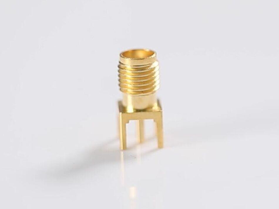 Konektor BNC Crimp Plug Pria Koaksial RF 5Amp Tahan Air Elektrik Pabrik Berkualitas Tinggi