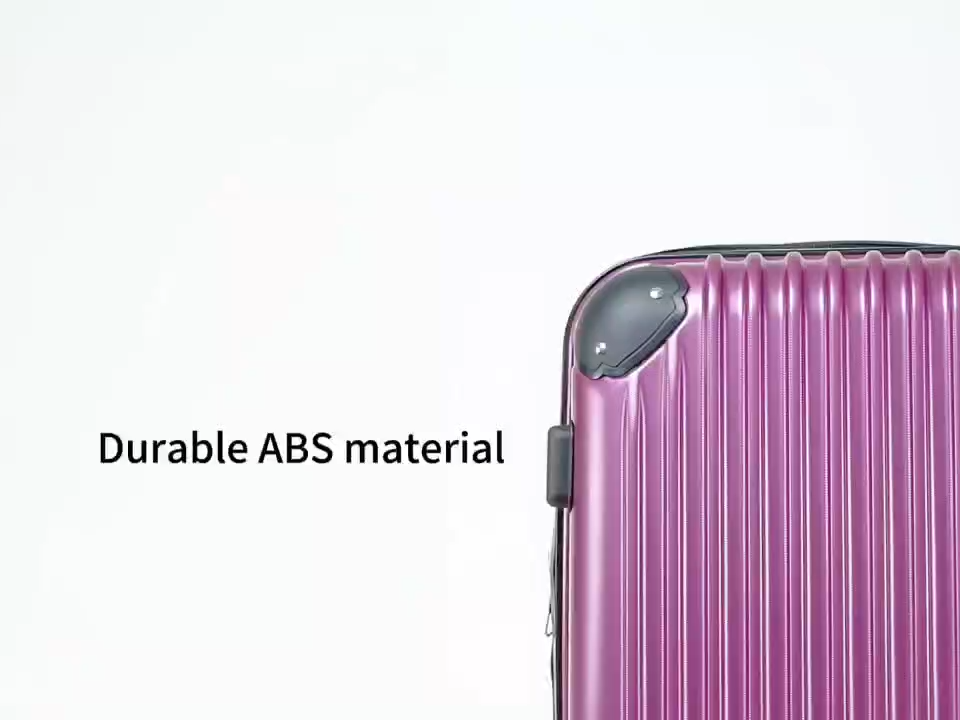 Factory ABS Luggage three piece set | Wholesale ABS luggage, waterproof, dirt resistant, durable travel suitcase, support ODM