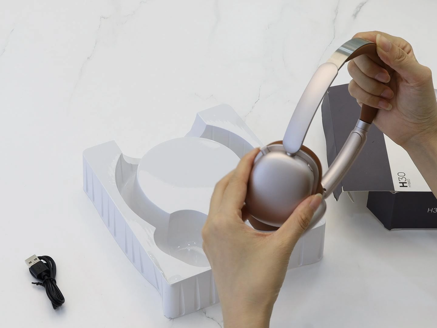 BOLN H30 Aluminum Alloy &ABS material BT5.4 Headphones Max Hifi Earphones & Headphones ANC Pro Max Open Ear Headset