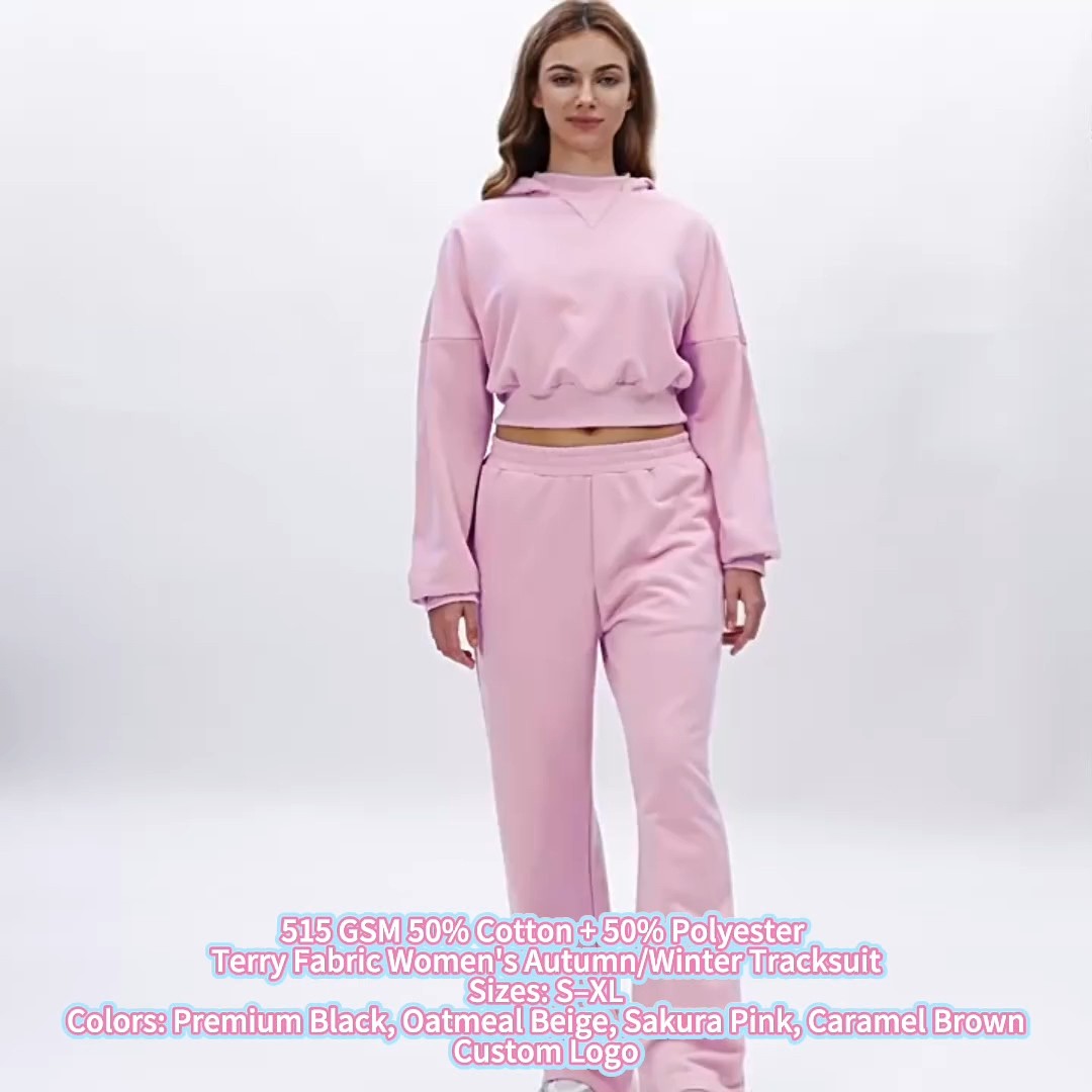 Ensemble de survêtement à capuche zippé imprimé floral pour femme, Sweat-shirt ample décontracté avec cordon de serrage, Ensemble 2 pièces OEM, Vêtements d'intérieur personnalisés
