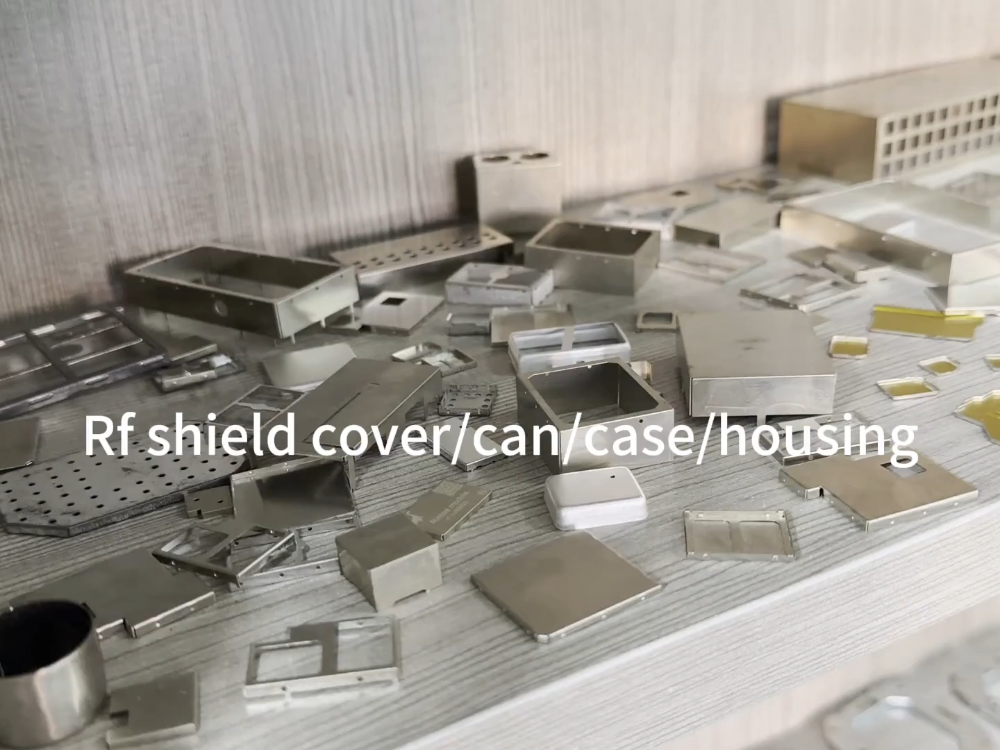 RF Shield Boxes Conductive Tin-Plated Metal Shielding Boxes for RF Modules