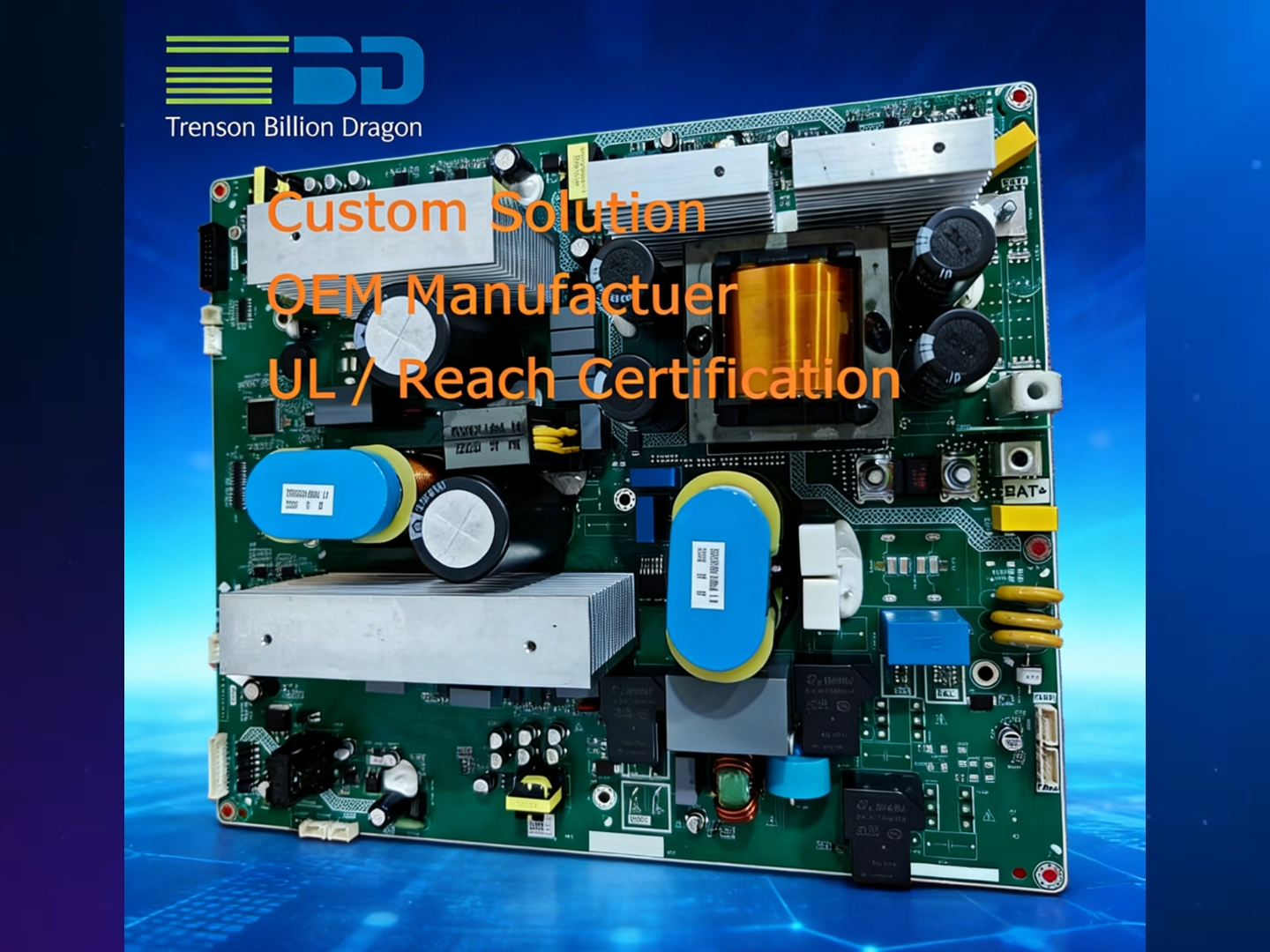 6200W Hybrid Custom Inverter PCB Assembly Quick Delivery Fast Delivery DC ARC Board Ready Solution PCB Assembled in 24 Hours