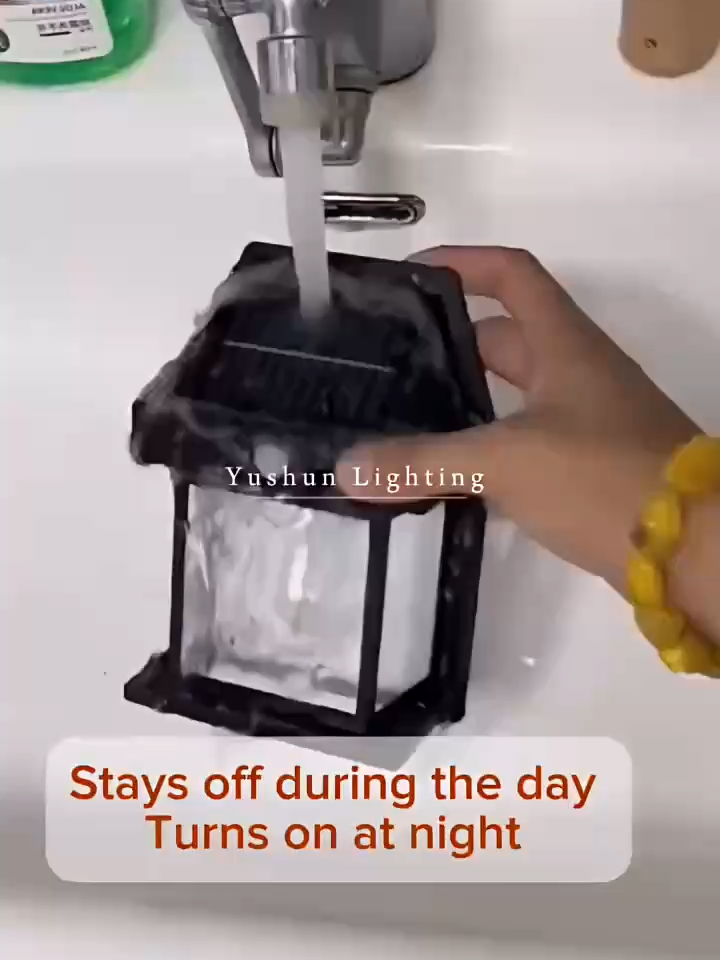 Outdoor LED Solar wall lights step lights stair lights IPX5 waterproof rating with Independently designed