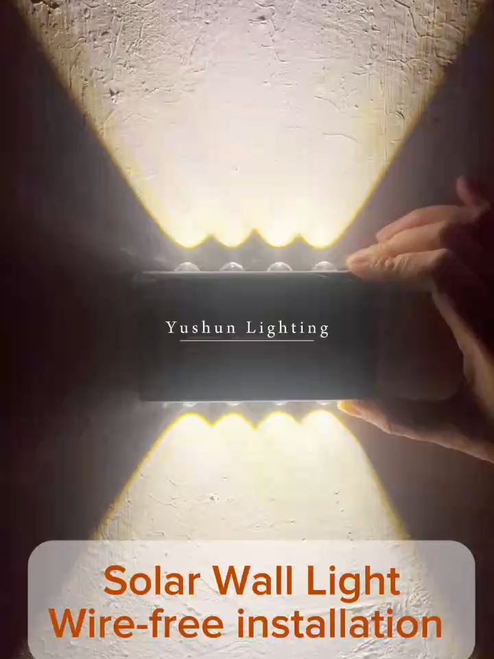 Outdoor LED Solar Garden lights step lights stair lights IPX5 waterproof rating with Independently designed