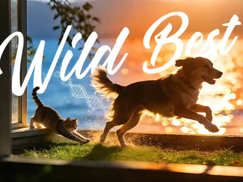 WILDBEST Trockenfutter für Hunde mit hohem Proteingehalt Reduziert innere Hitze und Tränenflecken, schützt den Darm und fördert die Gesundheit des Harnsystems