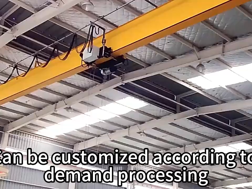 Artículo más vendido Estación de trabajo con grúa aérea de doble viga 20T/50T con elevación de elevación