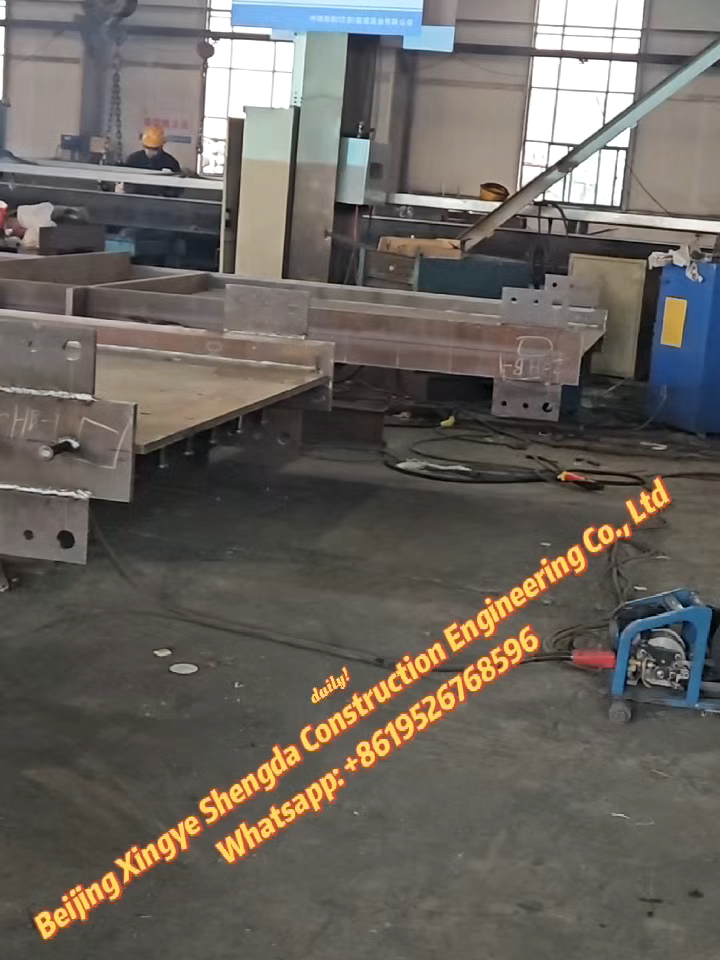 Precision-Machined Corrosion-Resistant Steel Beam Industrial Workshop/Logistics Center Structural Projects