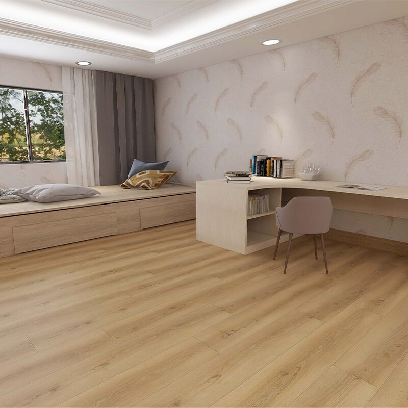 High Performance Easy-to-Clean Wood Patterns PVC Flooring with 2.0 to 5.0mm Thickness Use Schools Living Rooms Offices