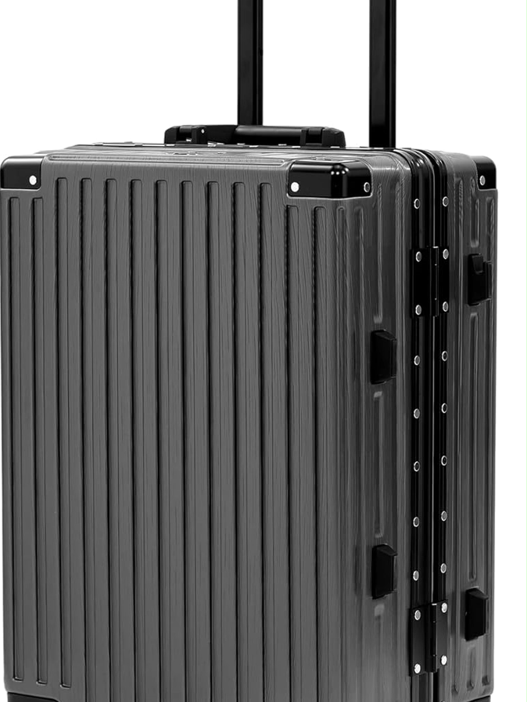 Adventure-Grade Expandable Hard Shell Luggage ABS/PC Rugged Gear Vault with Dual Traction Wheels,durable luggage