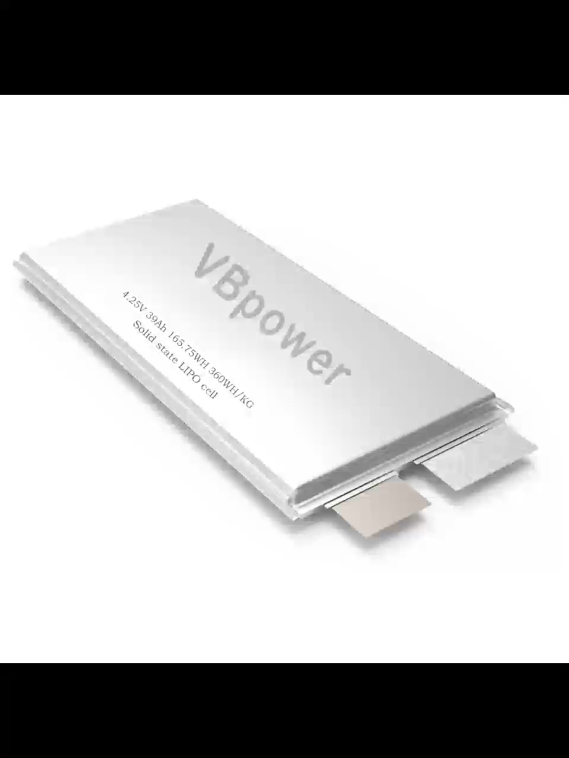 VBpower High Energy Density Solid State Li-PO Battery Single Cell 3.85V 12000mAh 20C
