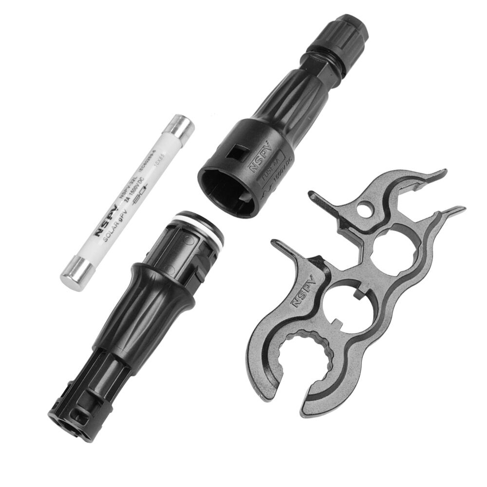 Atacado NSPV Solar DC 1500V Fusível Conector TUV IP68 4F0, 4F1, 4F2, 4F3 conector