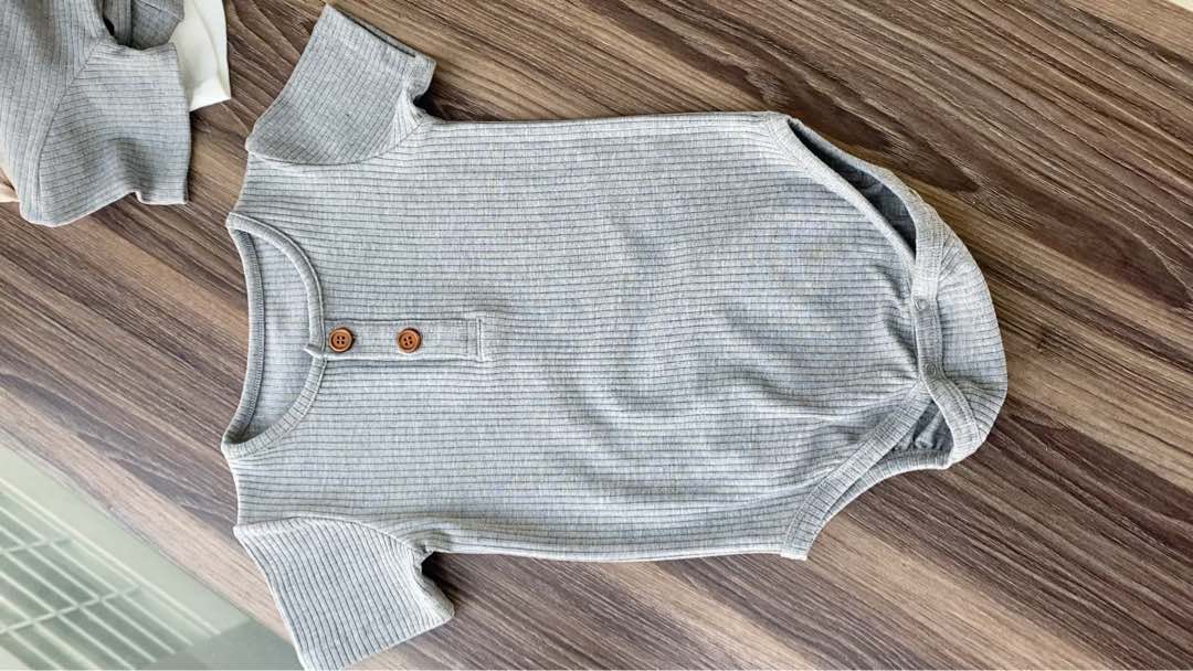 Wholesale All Season Wearable Soft Bamboo Fiber Fabric Newborn Skin Friendly Breathable Jumpsuit