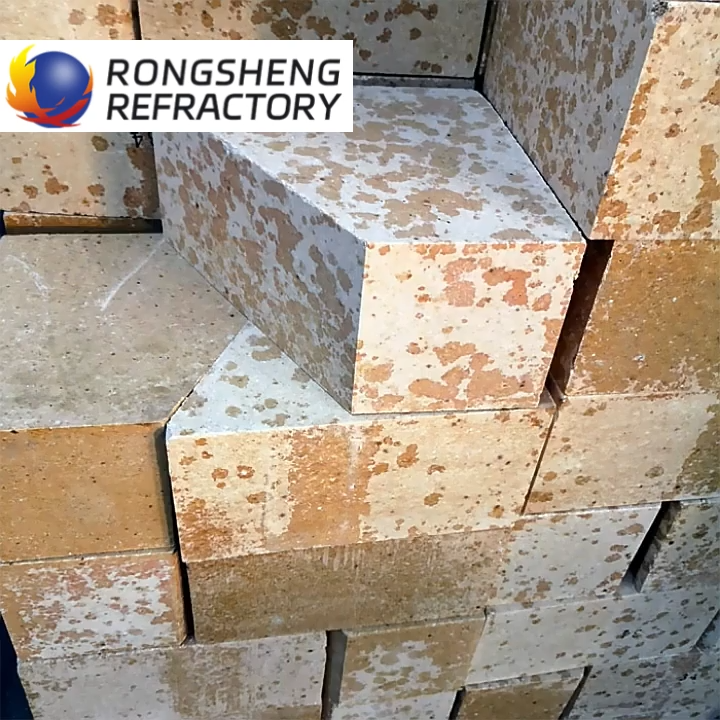 Briques de silice à 93 % de teneur en SiO2 au prix d'usine RS, briques réfractaires en silicium, fabricant de réfractaires Rongsheng certifié ISO