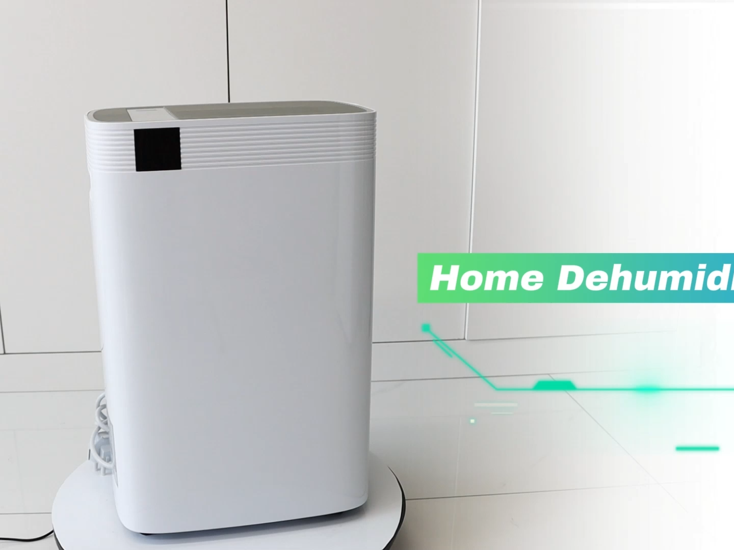 GREENFLY JJPRO 2025 Nuevo Diseño WIFI + Control por Voz 16L 20L con Tanque de Agua Grande de 6.5L Deshumidificador Blanco para el Hogar con Precio de Fábrica