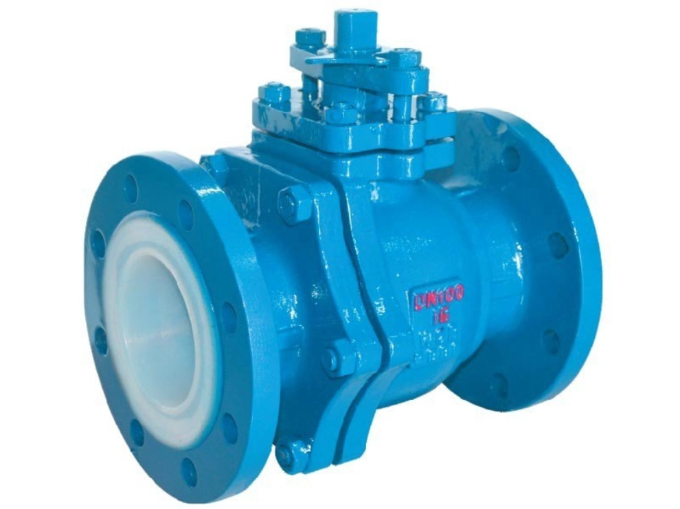 Fluorine-lined Check Valve With Corrosion Resistance for Industrial Use H44F46