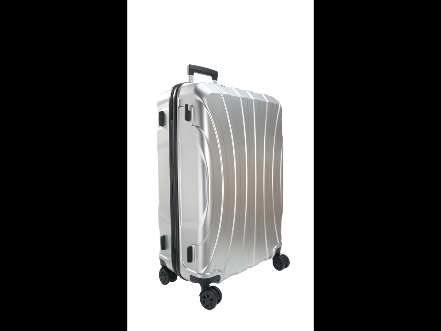 Conjunto de 3 Malas de Viagem com Rodas em ABS+PC, Design Moderno com Gancho Inteligente Lateral, Tamanhos 20", 24" e 28"