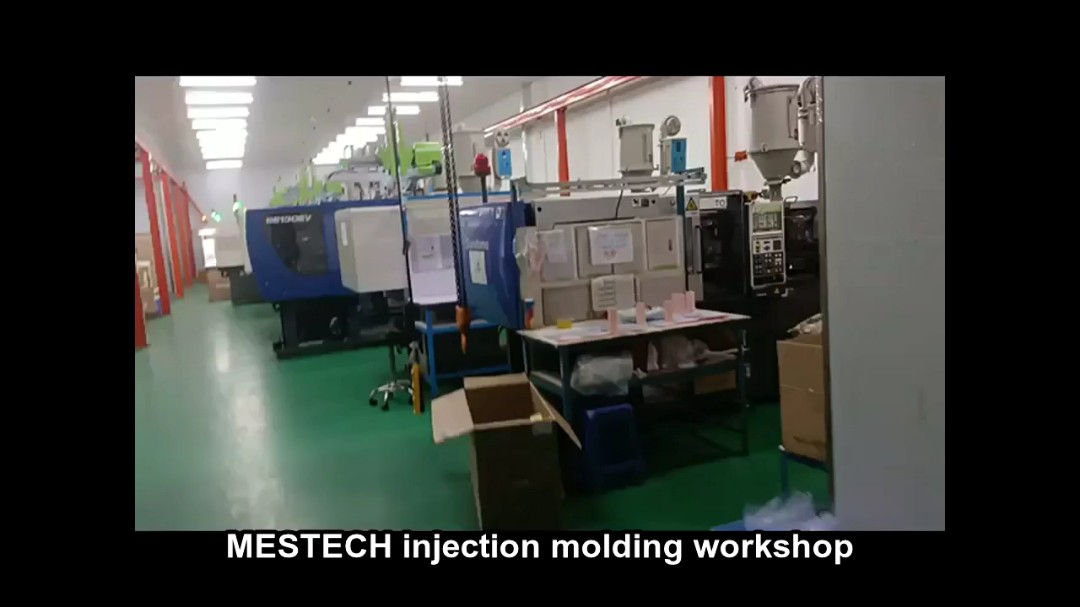 Moule et moulage par injection de boîtier en plastique pour haut-parleur audio