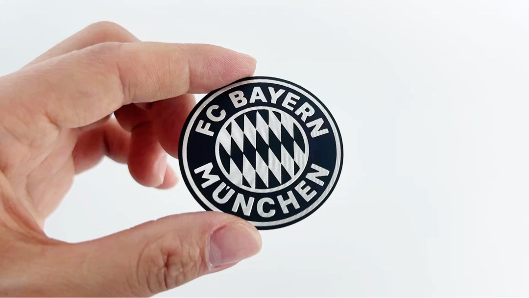 شعار مخصص الألومنيوم ختم الصناعية لوحة اسم المعدن