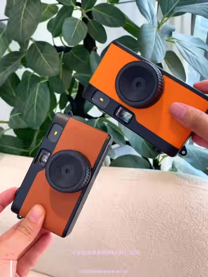 Retro Screenless Digital Camera Screen-free DIY Filters Without Screen 13MP Photo with Photo Counter