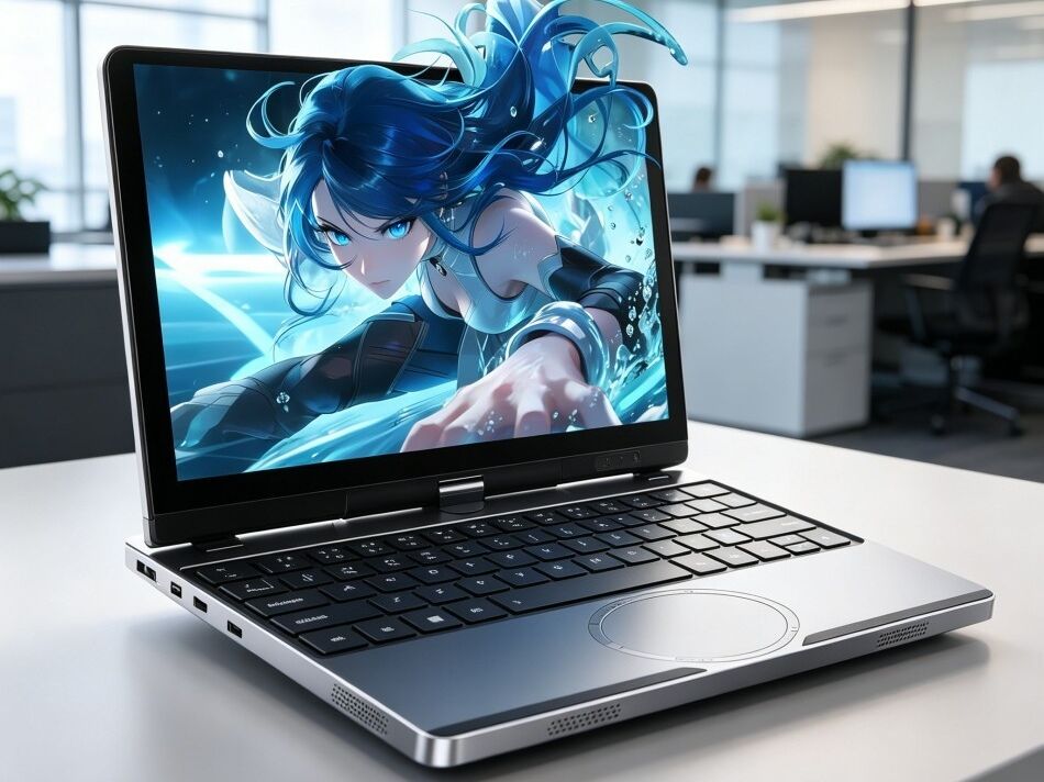 Portátil de Negocios 2026 15.6" con IA, AMD Ryzen 7 de 8 núcleos, 16 GB RAM, 1 TB SSD, de Carga Rápida