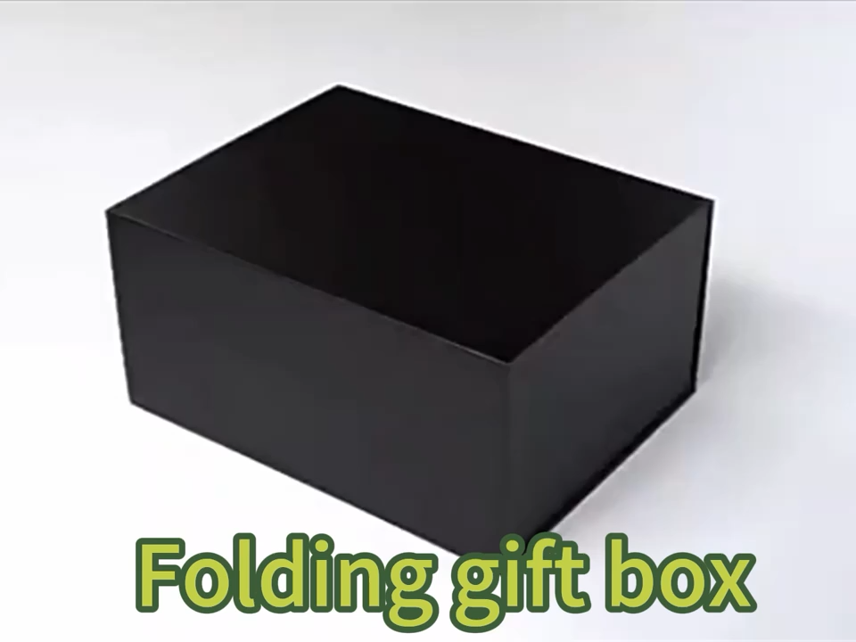 Luxury Custom Foldable Magnetic Gift Box Flip and Lid Flat Folding Gift Paper Packaging Magnetic Gift Box With High Quality