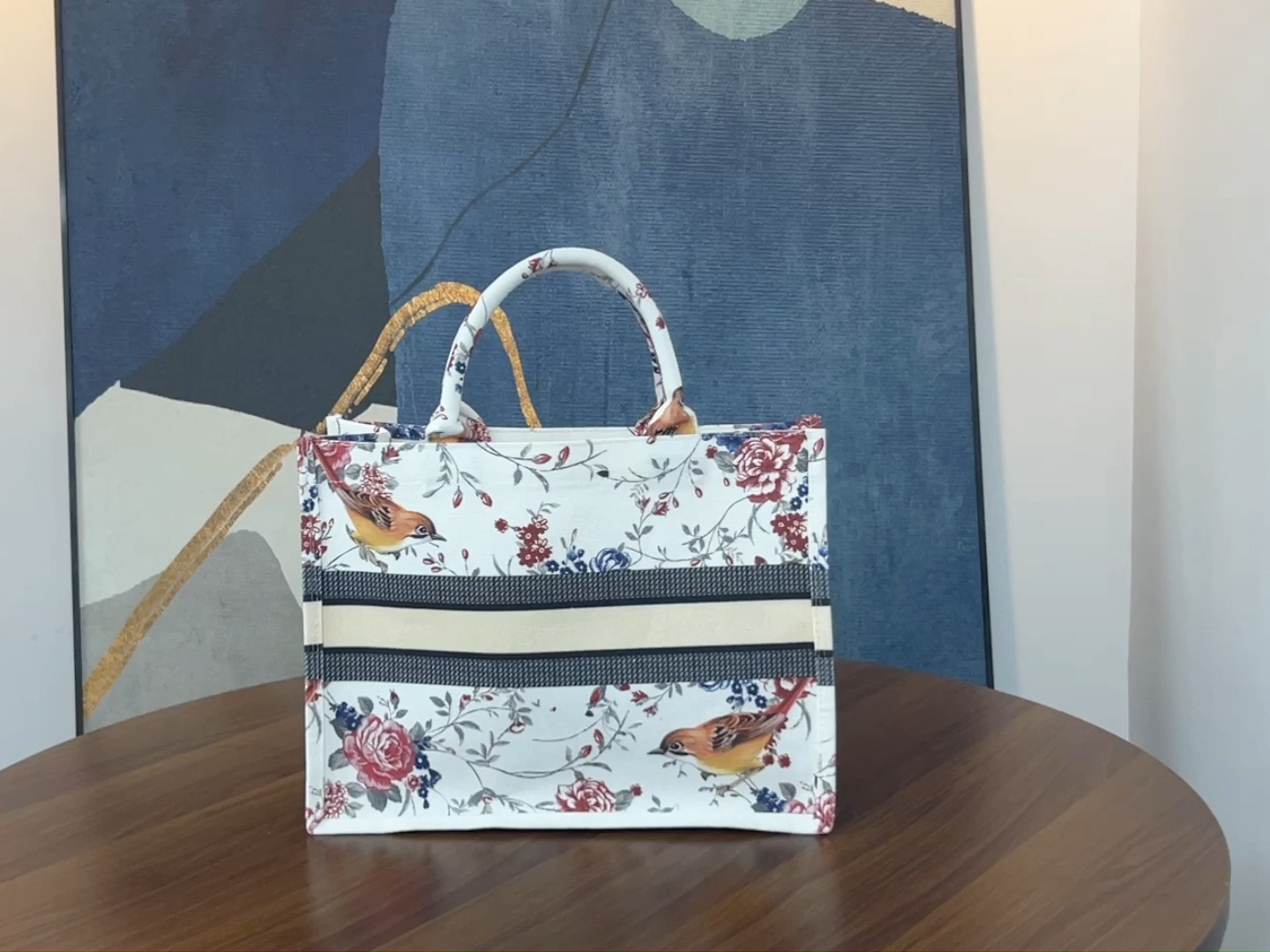 Bolsa de praia de lona de grande capacidade com vários bolsos internos e forro resistente à água para uso diário feminino