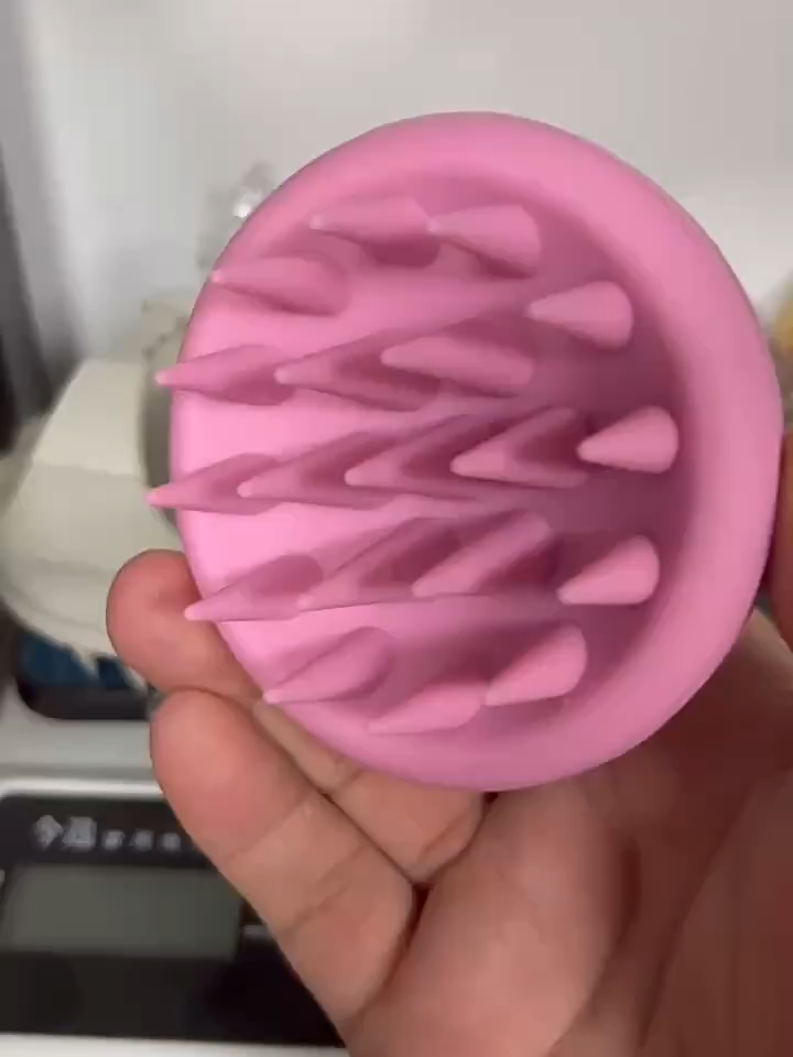 Silicone Baby Child Body Head Scrub Brushes Baby Bath Shower Brush Custom Logo