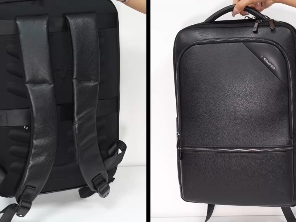 Water Resistant Tech Bag Cut-Resistant Fabric Backpack Flight Approved Carry-On for Business Travel Bulk Orders Custom Logo