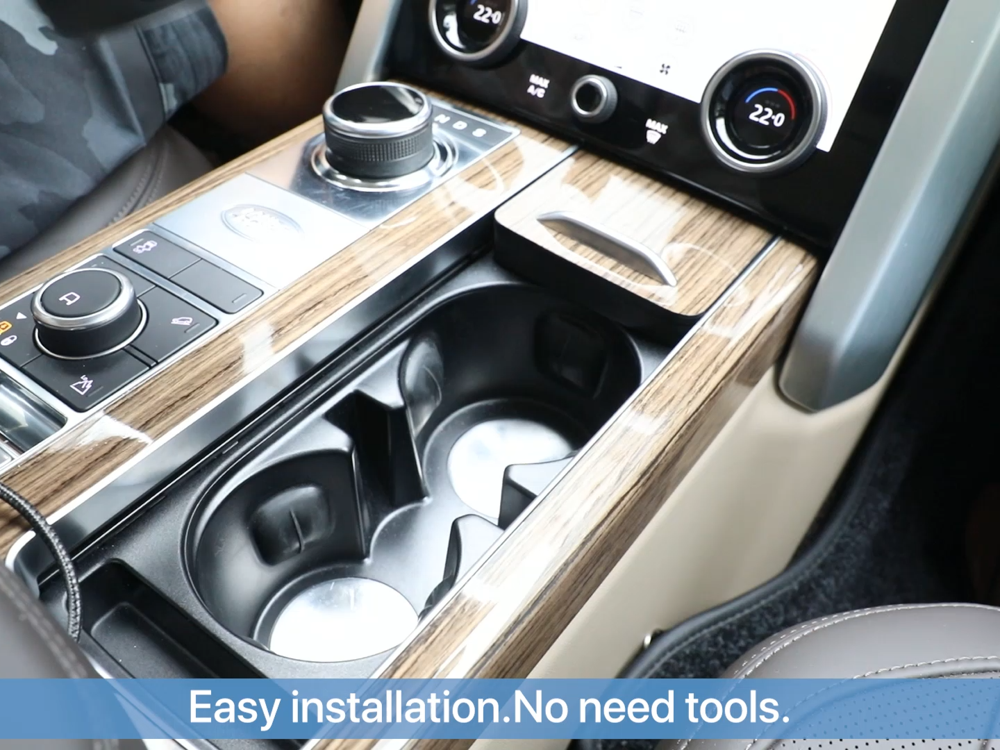 Support de Téléphone Universel avec Porte-Gobelet et Long Col de Cygne pour Voiture