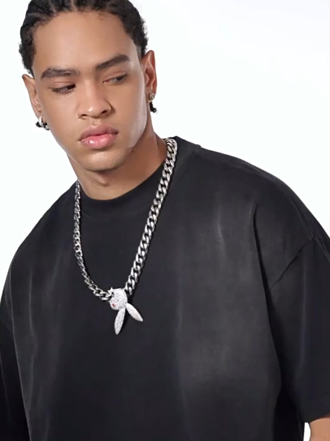 Joggers empilés avec logo personnalisé en gros, haute qualité 100% coton, style hip hop, pantalon de survêtement unisexe à taille haute et cordon de serrage extensible