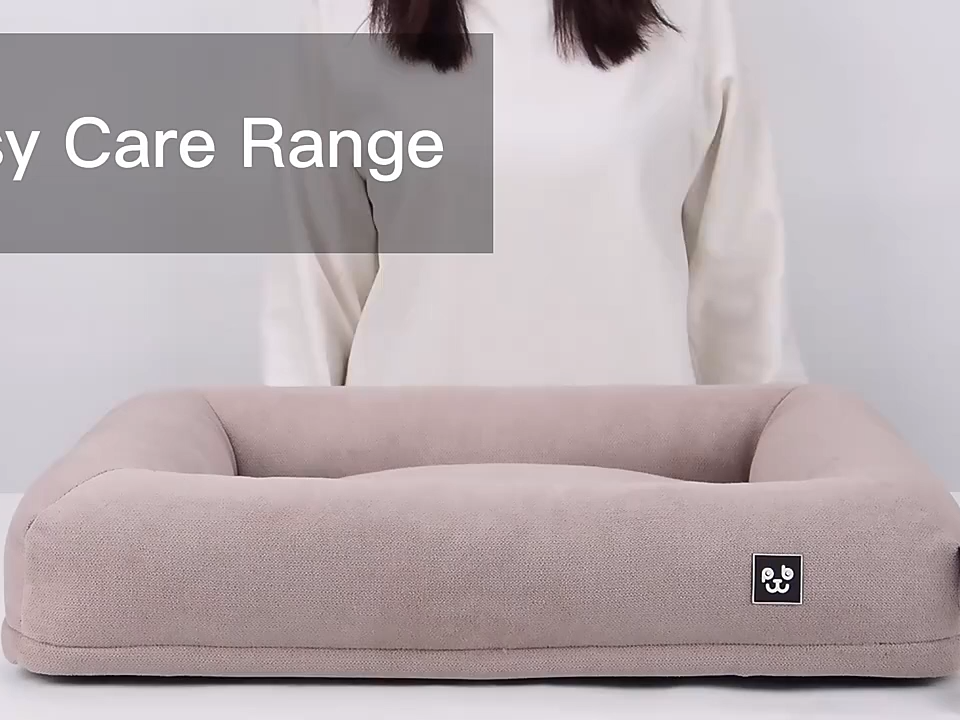 Cama de mascota de felpa suave Flor redonda Cama de gato lindo Colchón para mascotas Cachorro Dormir Nido Cueva