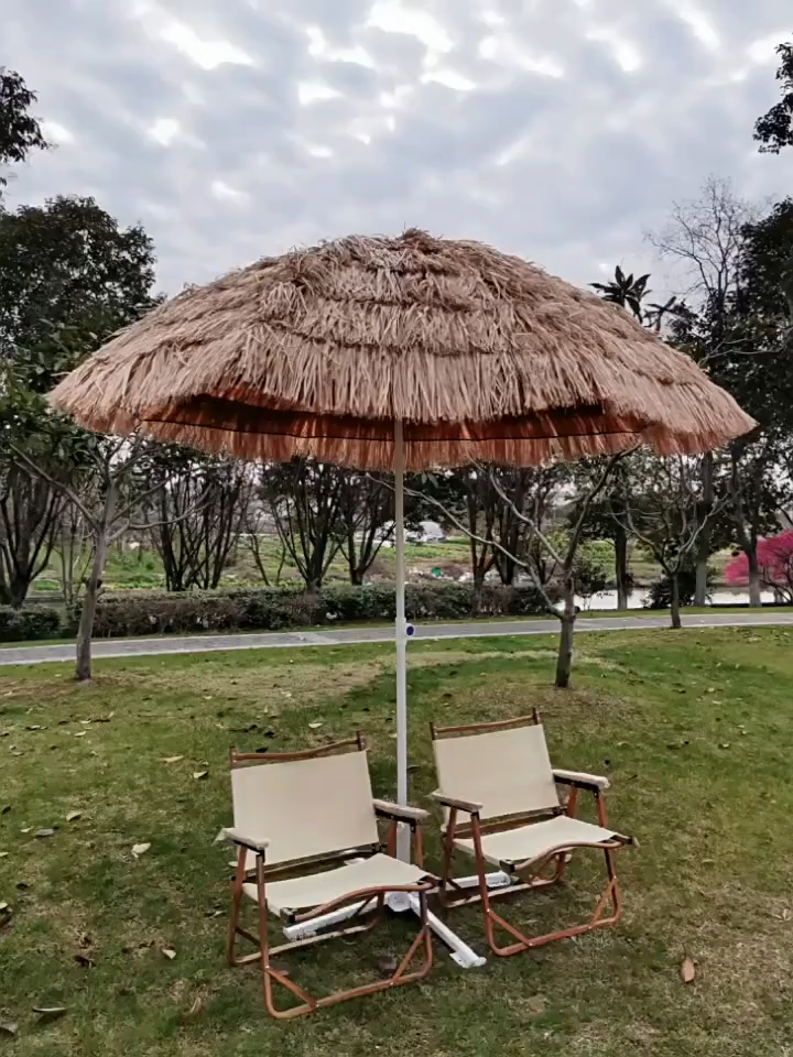 Parasol de chaume, parasol de plage hawaïen - Vente en gros de parasols de chaume pour l'hôtellerie et les événements
