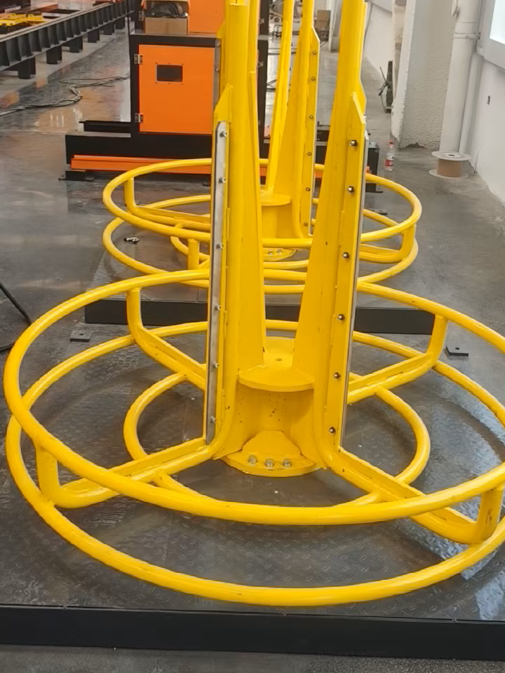 Máquina de solda de gaiolas de vergalhão CNC LYGH-1500~3000 - Diâmetro da gaiola de aço para estacas 500~3000 mm, comprimento da gaiola 12 m - Personalizável