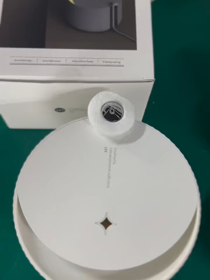 Humidificador Ultrasónico de Niebla Fría de 650 ml con Luz de Estrella, Difusor de Aromaterapia Fragante