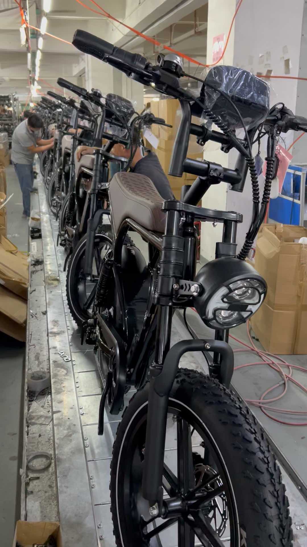 20-Zoll-Elektrofahrrad mit fetten Reifen und 500W/750W/1000W Leistung, hydraulischen Bremsen und Lithiumbatterie für E-Bikes mit großer Reichweite