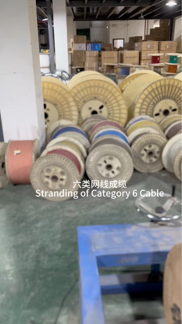 23AWG solide cuivre Cat6 cuivre 1000 pieds câble Ethernet 305m dépasse le test Fluke pour intérieur Cat6 UTP câble nu cuivre CCA Cat6A OEM