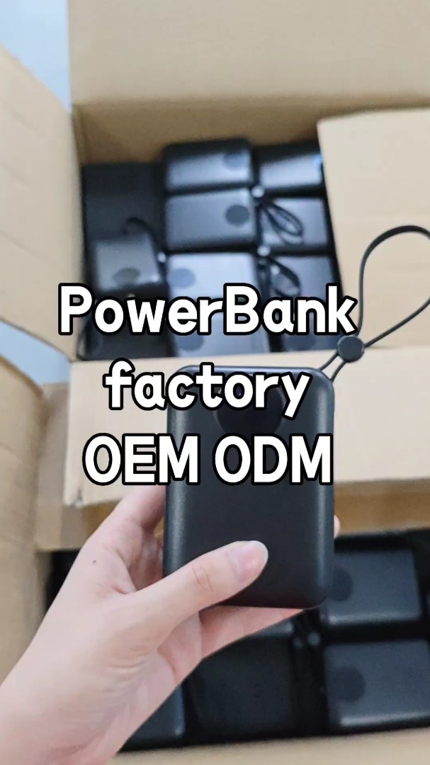 Vente en gros d'usine, mini banque d'alimentation mobile portable ultra-mince, électronique personnalisée d'usine, mini banque d'alimentation 5000mAh