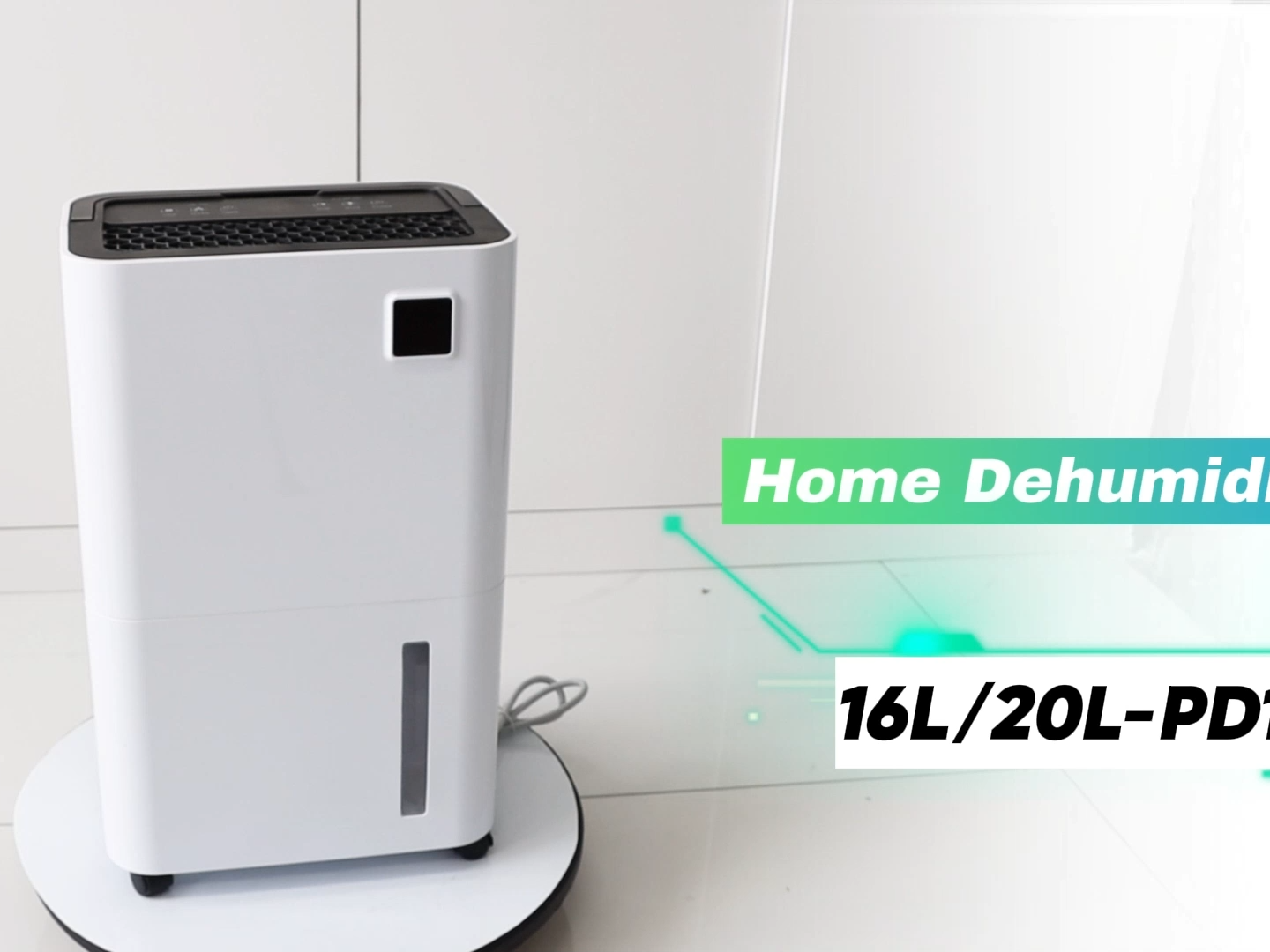 GREENFLY JJPRO 2025 New Design WIFI+Voice Control 16L 20L with 6.5L Big Water Tank Home use White dehumidifier with Factory Price