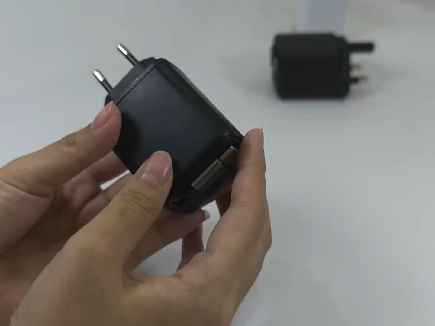 Chargeurs USB, fiches CA interchangeables, chargeur 5V 1A, chargeur USB 5V 2A