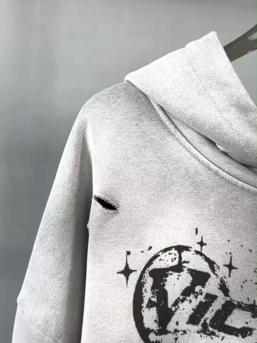 Sweat à Capuche Homme avec Logo Personnalisé, Impression Fabricant, Haute Qualité, Épaules Tombantes, Broderie Vieillie, Design