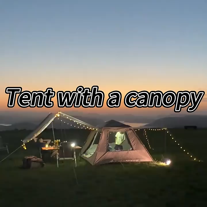 Precio de fábrica peso familia 8-12 persona viaje tienda de campaña Venta caliente familia viaje impermeable plegable tienda automática