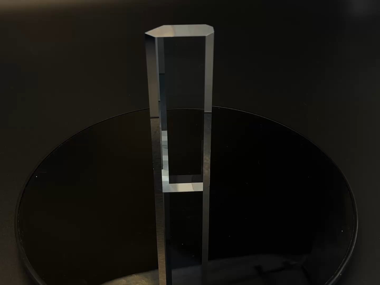 Miroir prisme revêtu d'aluminium de grande taille