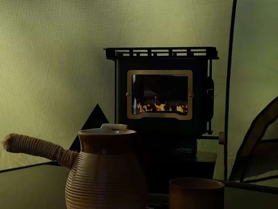 Campingkocher aus Edelstahl mit großem Fassungsvermögen und Seitenständer - Faltbares Design für das Kochen im Freien, Großhandel