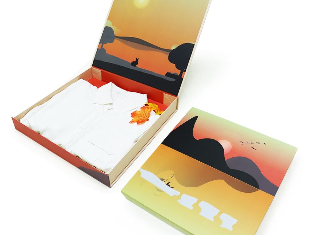Custom logo Luxury Magnetic Foldable Boxes