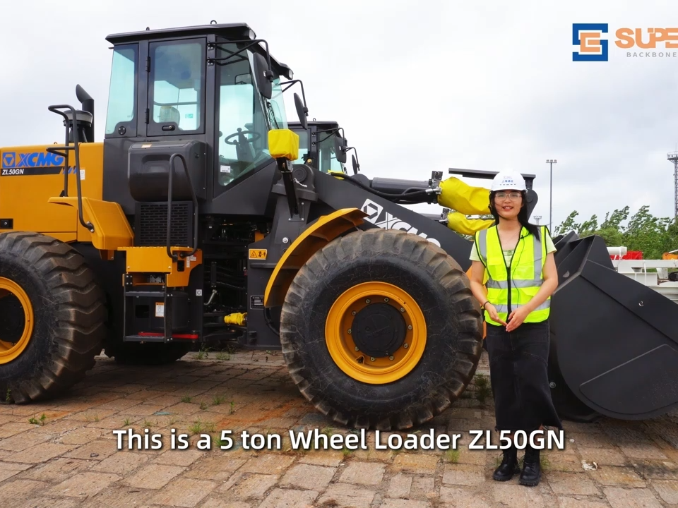 Schwerlast-Radlader ZL50GN 5 Tonnen mit Holzgreifer-Anbaugerät zu Sonderpreisen