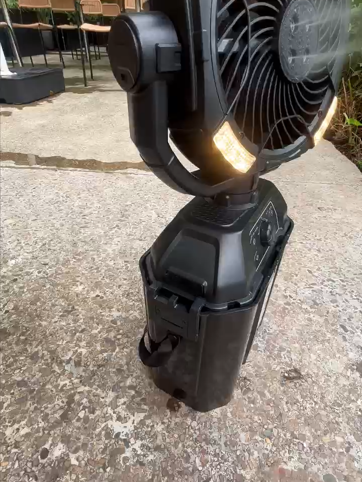 Portable handheld fan factory supplies multi-functional silent hanging fan B-end wholesale