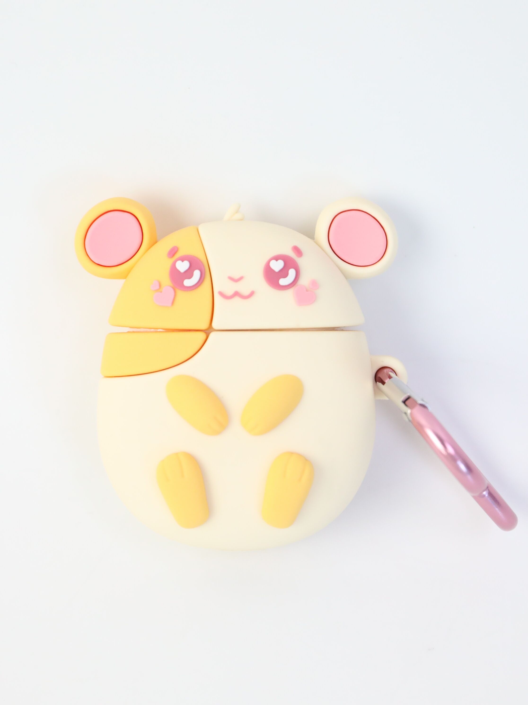 Casing Earphone Silikon 3D Kartun Alpukat, Penutup Pelindung Lembut Tahan Guncangan untuk Earbud Bluetooth Nirkabel